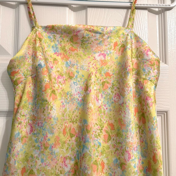 Morgan & Co. Pastel Floral XS  junior Dress - Picture 4 of 12
